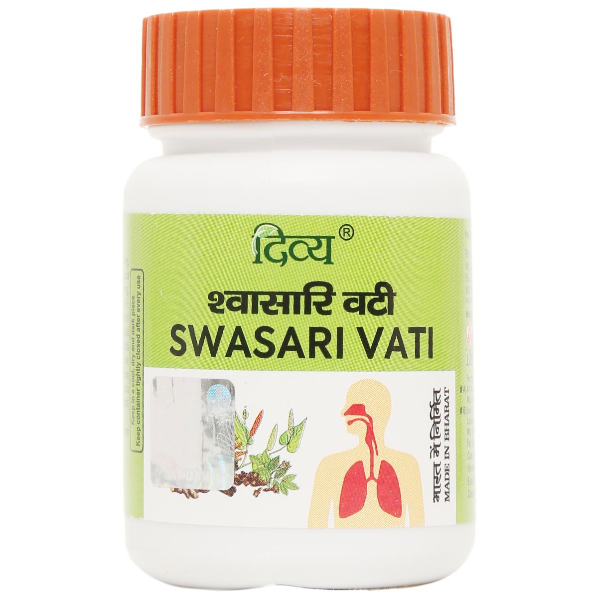 

Patanjali - Divya Swasari Vati, Swasari vati