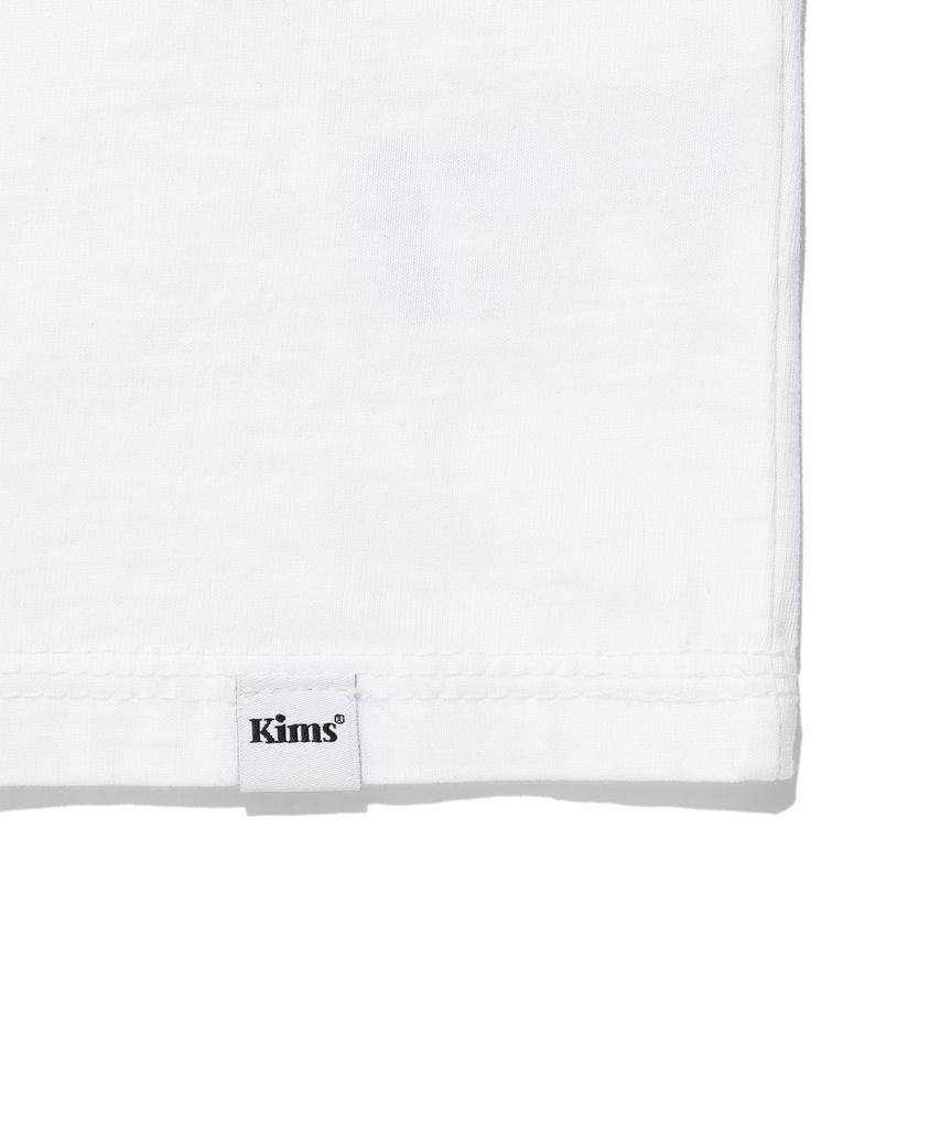 Kimseupeulesikoteunmakes (Unisex) Lemon Sketch Tee White