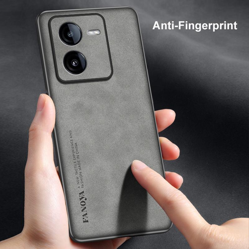 Per Vivo iQOO Z8 Z8X Custodia Lussuosa Custodia per Telefono in Pelle PU Per Vivo iQOO Z8 X iQOOZ8 5G Cover Posteriore Silicone Protezione Completa Coque