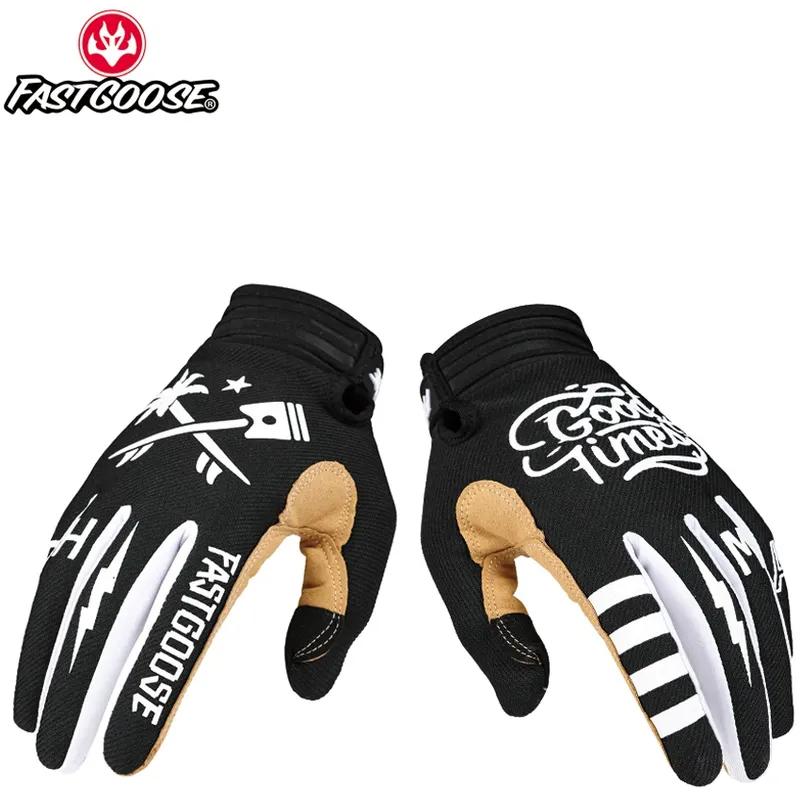 2023 New Motorcycle Gloves Men Cycling Mountain Bike Summer Full Finger  Motocross Gloves Universal Mtb Gloves