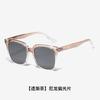 Fashionable large-frame sunglasses for women, face-slimming nylon polarized sun glasses, UV protection, new trendy style