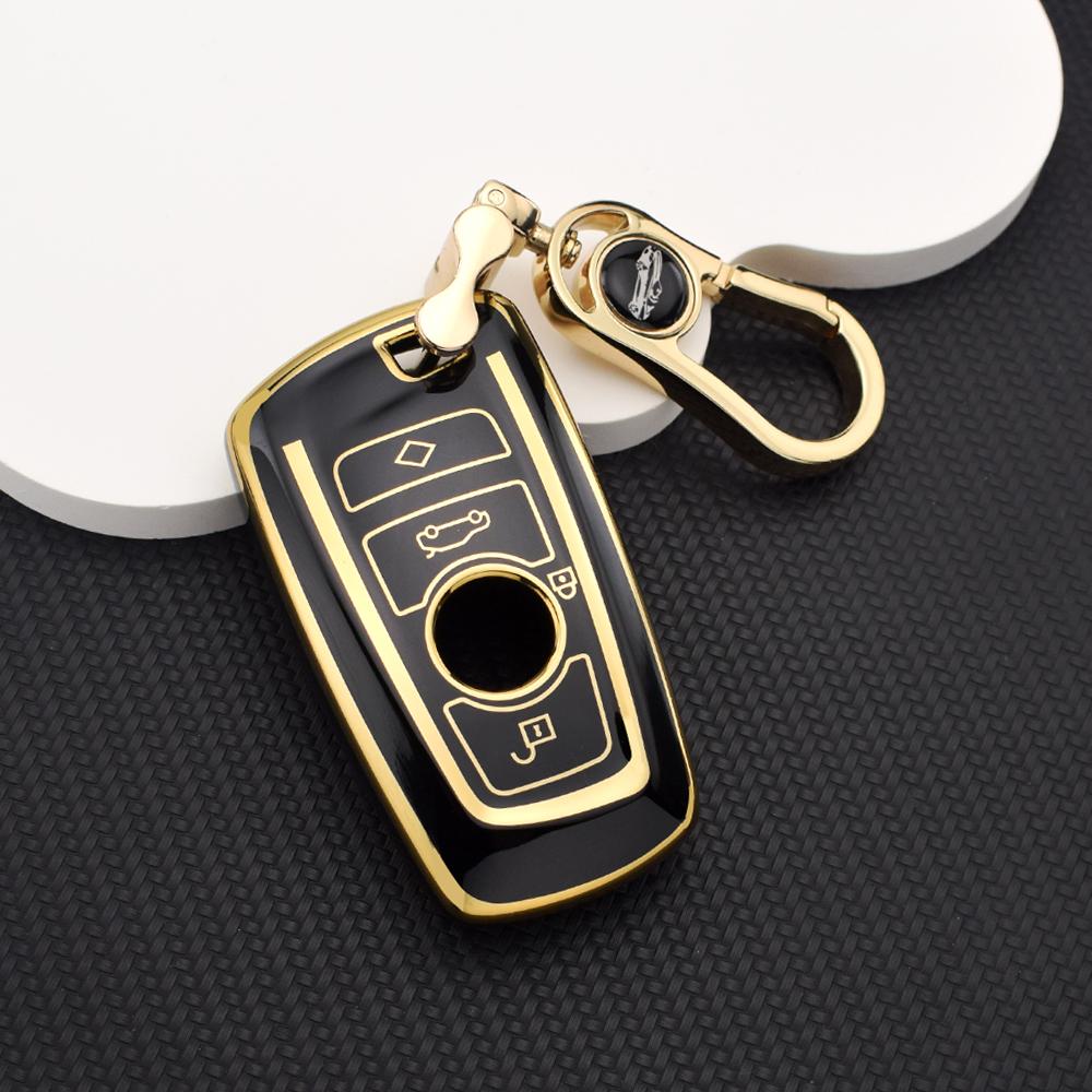 Soft Tpu Key Fob Case For Bmw 1/3/5/7 Series X1 X3 X4 X5 M3 M4 - Fits F10 F15 F20 F30 F18 F25 E34 Protective Case Accessory
