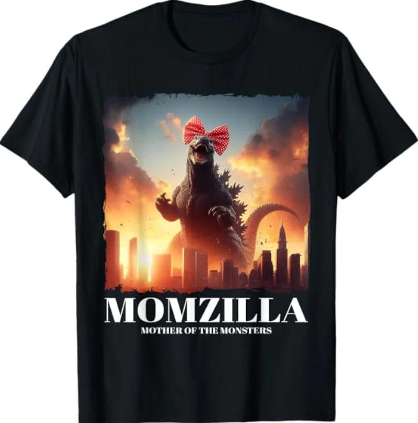Momzilla Mother Of Monsters Retro Vintage Mama Meme T-Shirt 2XL
