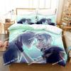 Anime To Your Eternity Bettwäscheset Jungen Mädchen Twin Queen Größe Bettbezug Kissenbezug Bett Kinder Erwachsene Mode Heimtextilien