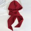 Soft Neck Collar Beanies Cap Triangular Winter Neckerchief Hat Versatile Knitted Hooded Cap  Warmer