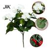 Silk Flower Arrangements Imitation Begonia Flowers All-Weather UV Resistant DIY Lifelike Artificial Plants Wedding Bouquet Realistic Look Decorations
