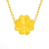 Pure Gold Slim Waist Abacus Pendant Necklace - Promotional Gift Style