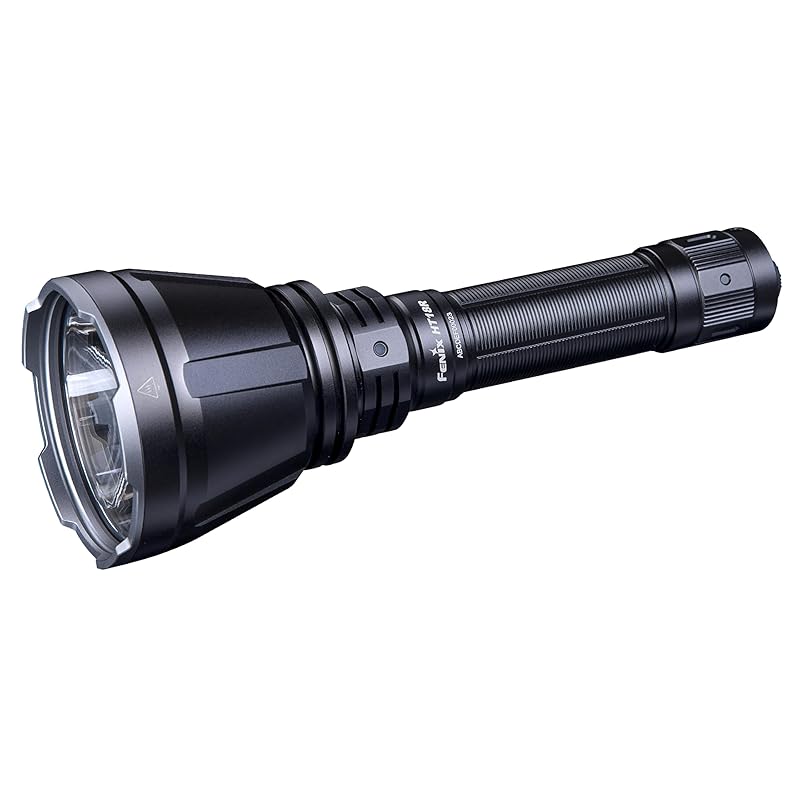 

fenix HT18R Rechargeable super bright long range LED torch | 2800 lumens 1.1km up to 42 hours tactical dual tail switch instant strobe Red & green