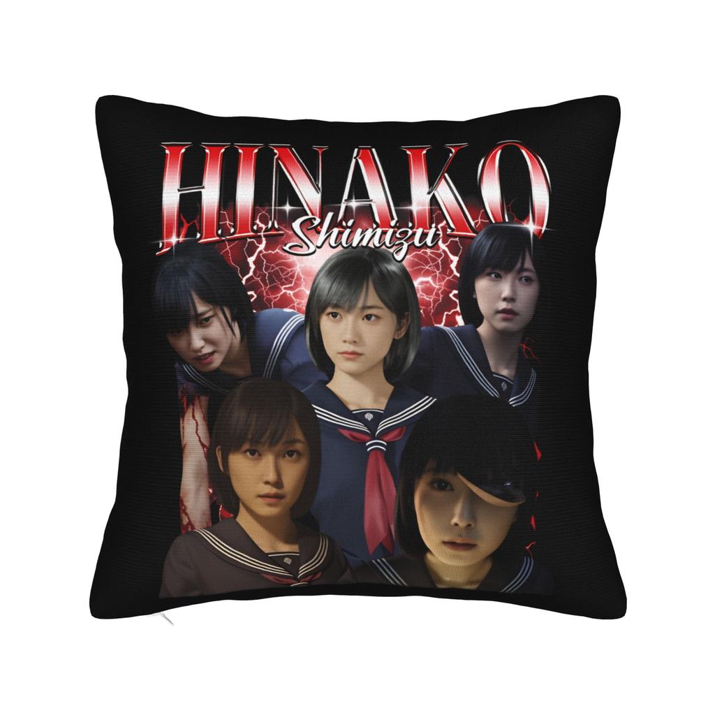 Lakeside Amusement Park Varsity Square Pillow Case Decorative Pillow Silent Hill Robbie the Rabbit Customized Cushion Covers