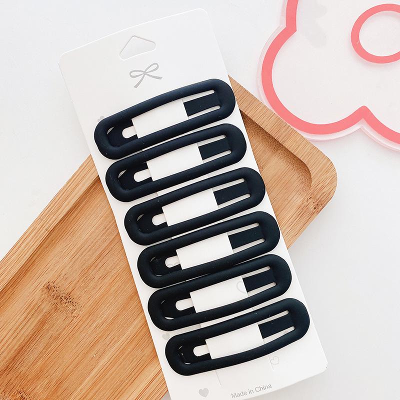 Hochwertige Mattierte Ovale Basis-Haarnadeln Damen Mädchen Haarspangen Nadeln Haarspangen Accessoires Haarspange Haargreifer Kopfschmuck