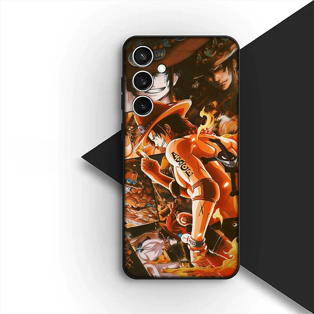Portgas D Ace One Luffy Pieces Phone Cover for Motorola Moto Edge 70 60 Fusion NEO Pro G Stylus G56 G96 G04 G05 20 Soft Case