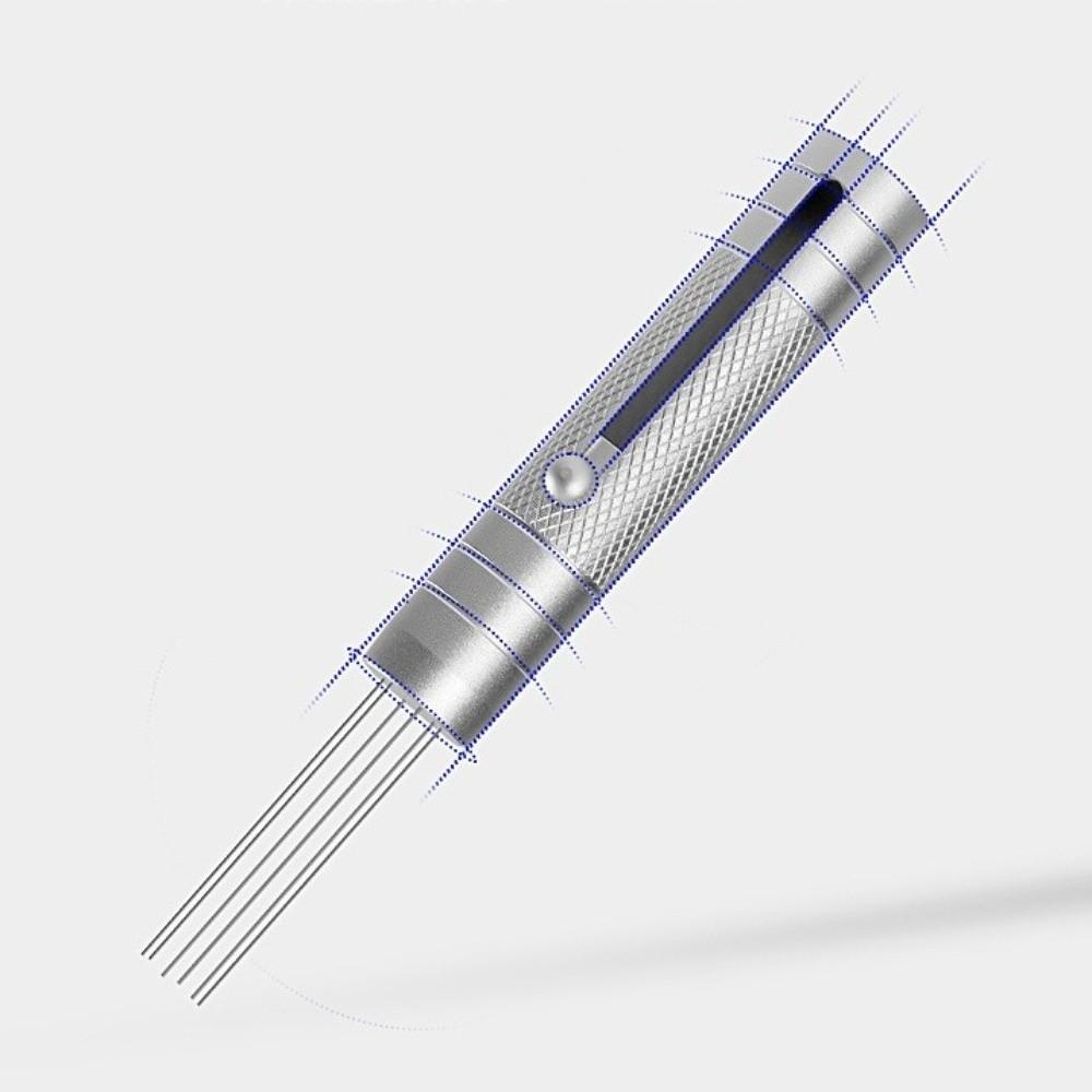 Telescopic Magnetic Needle Tamper Stainless Steel Espresso Distributor Coffee Brewing