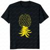 Japan Anime Pineapple Tee Swinging Lifestyle  T-Shirts Upside Down Swinger Men Women Tshirts Valentine's Day Tops Casual Tees...