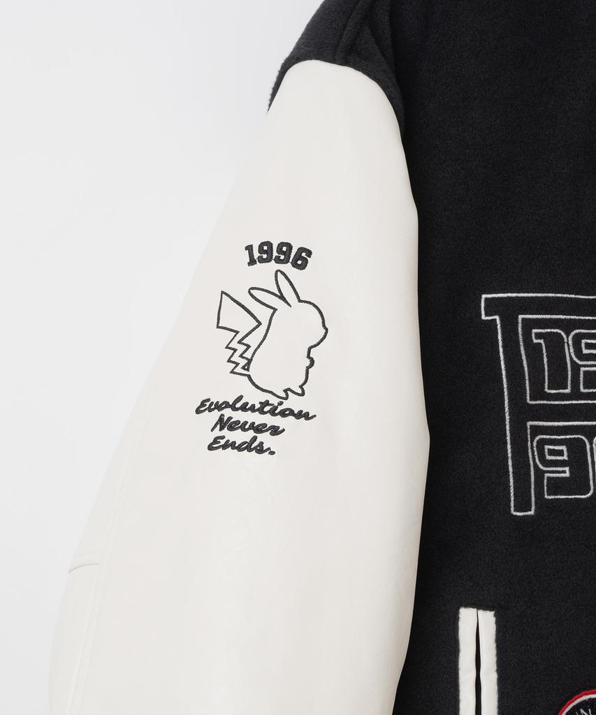 Millo Archive [Pokémon] Evolution Varsity Jacket [Black]