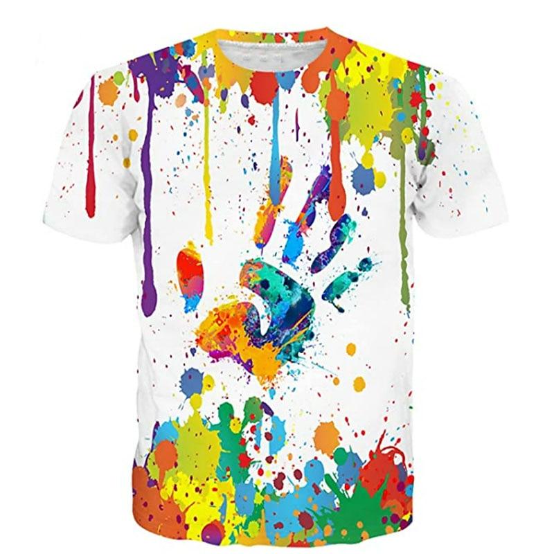 Boys' 3D Color Block T Shirt Short Sleeve 3D Print Summer Spring Active Sports Fashion Kids 3-12 Years
