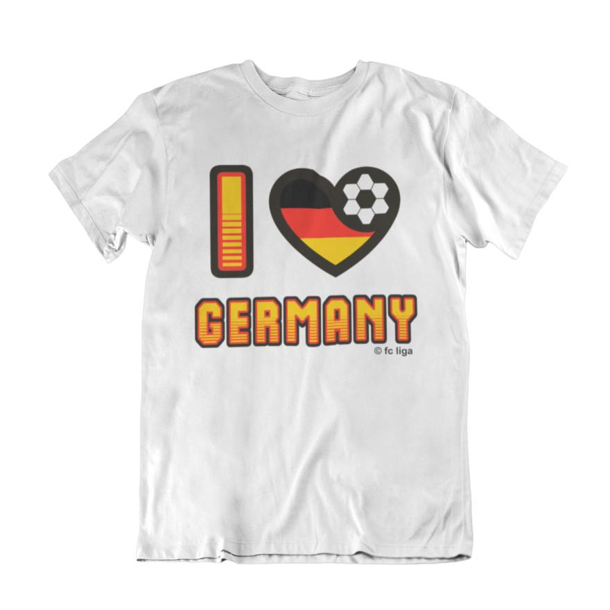 

Я ЛЮБЛЮ ГЕРМАНИЮ Футболка 2024, Взрослые Дети Или Младенец, Чемпионат мира XL