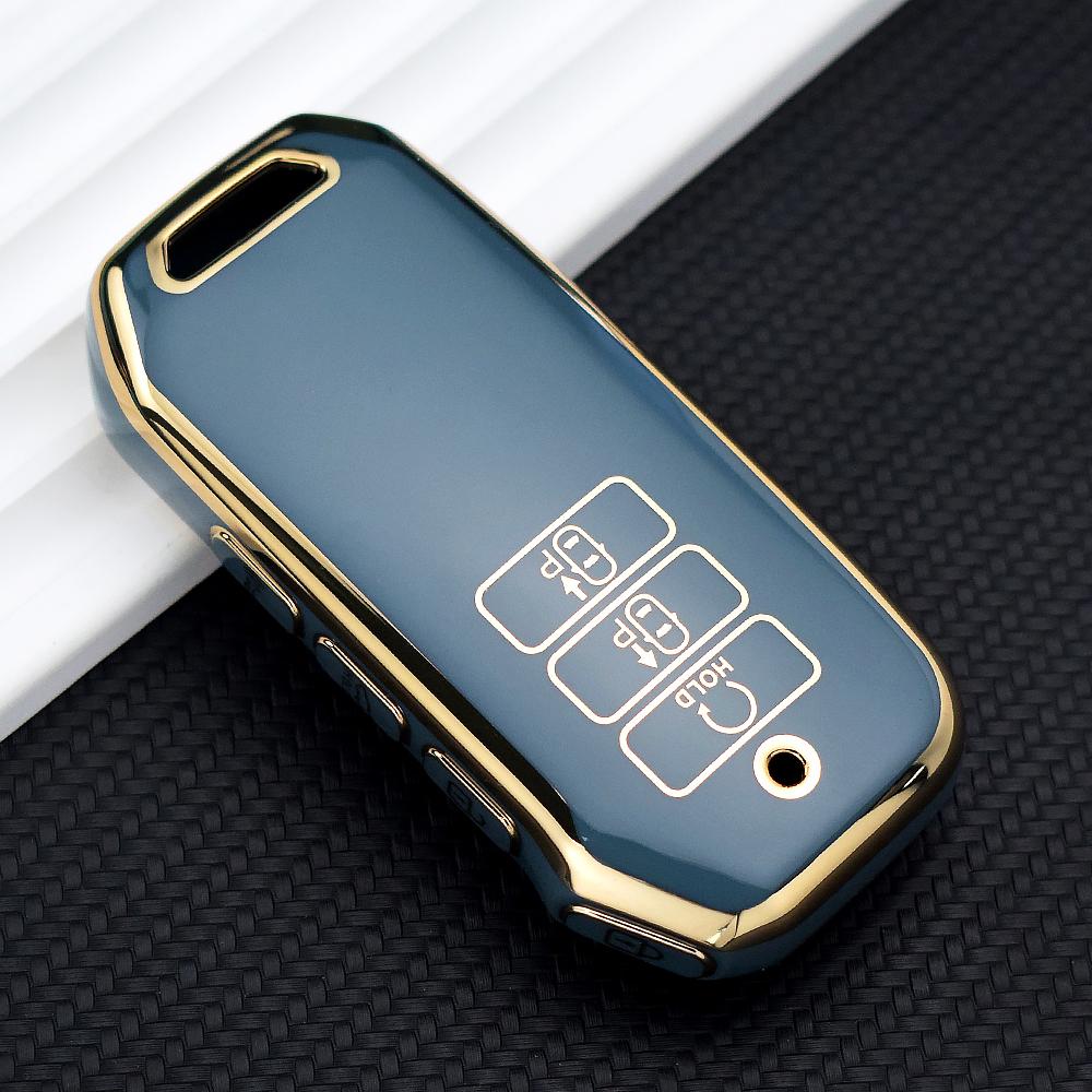 7 Buttons Tpu Car Key Case Cover For Kia Sportage Niro Hybrid Sorento Mq4 Ev6 Gt-Line K8 V6