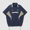 Umbro Hbl Bloke Short Sleeve Stand Neck Anorak Navy (Uq223Cwt52) (B Type)