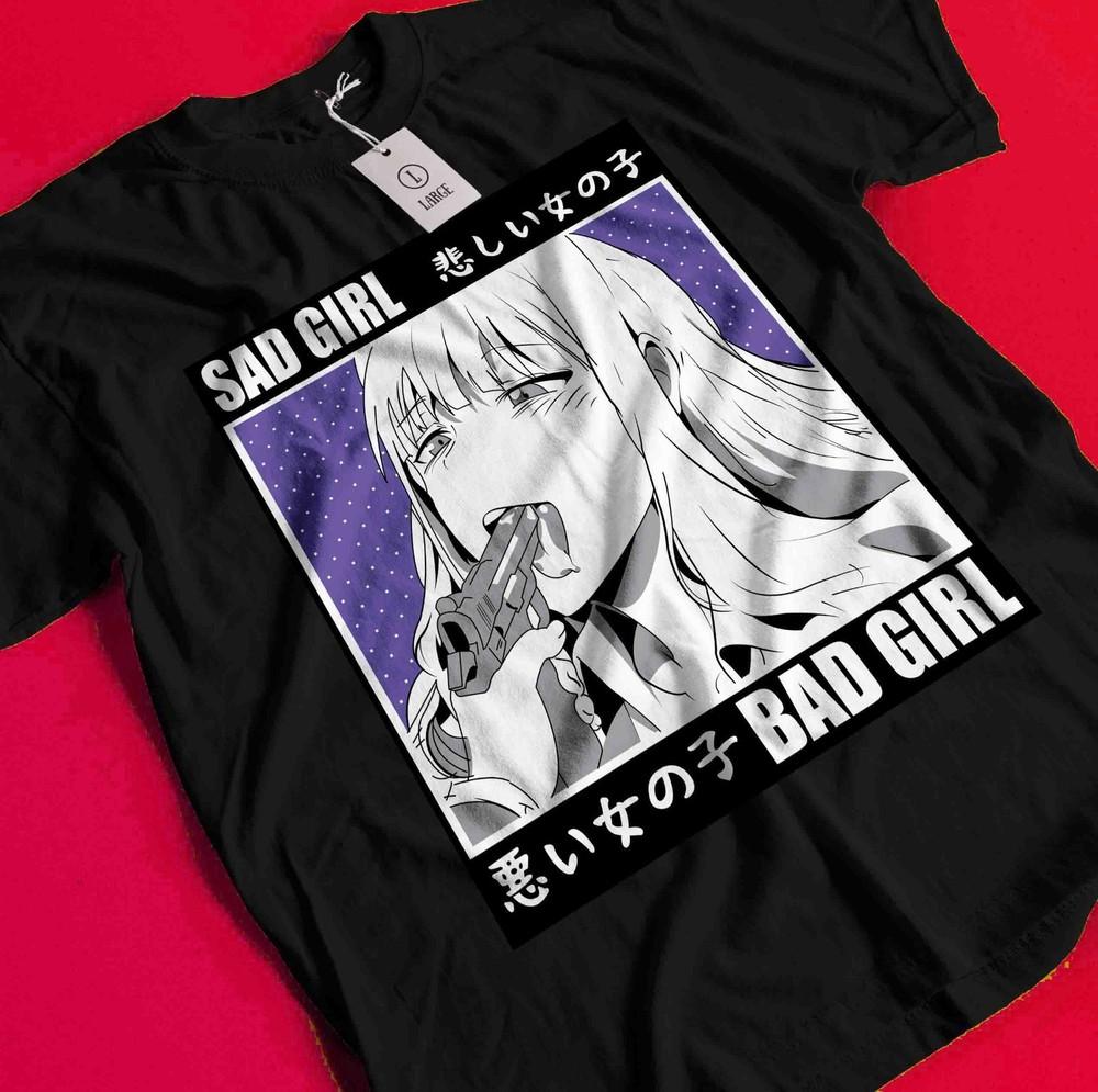 

Ecchi Style Top Japanese Manga Graphic Tee Streetwear Unisex Anime Girl T-Shirt BB039 4XL
