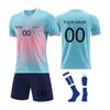 Personlig skjortesett for menn jenter med navnenummer Spesialtilpassede fotballdrakter for gutter treningsdress