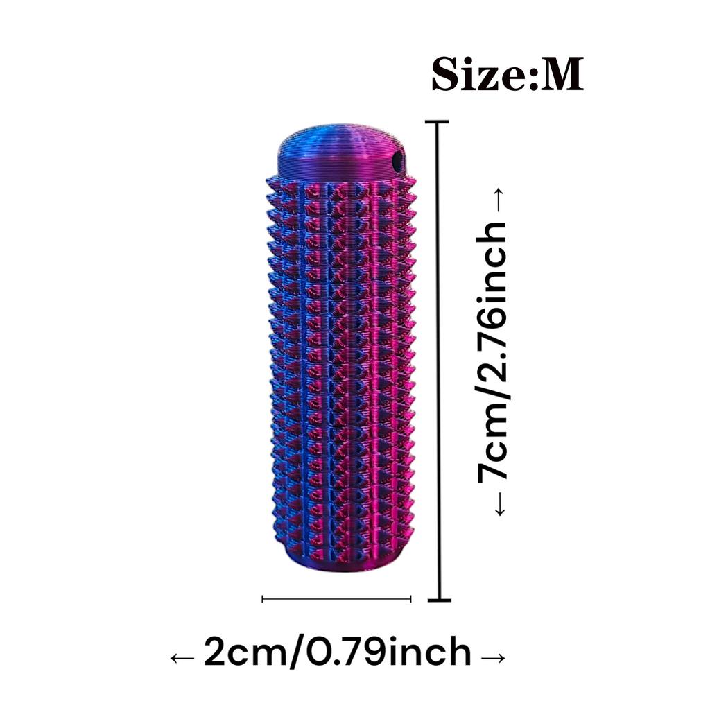 3D Printed Little Ouchies Spiky Sensory Toys Stress Relief Spiky Grippie Stim Keychain Stimming Toys Mini Grippie Fidget Toys