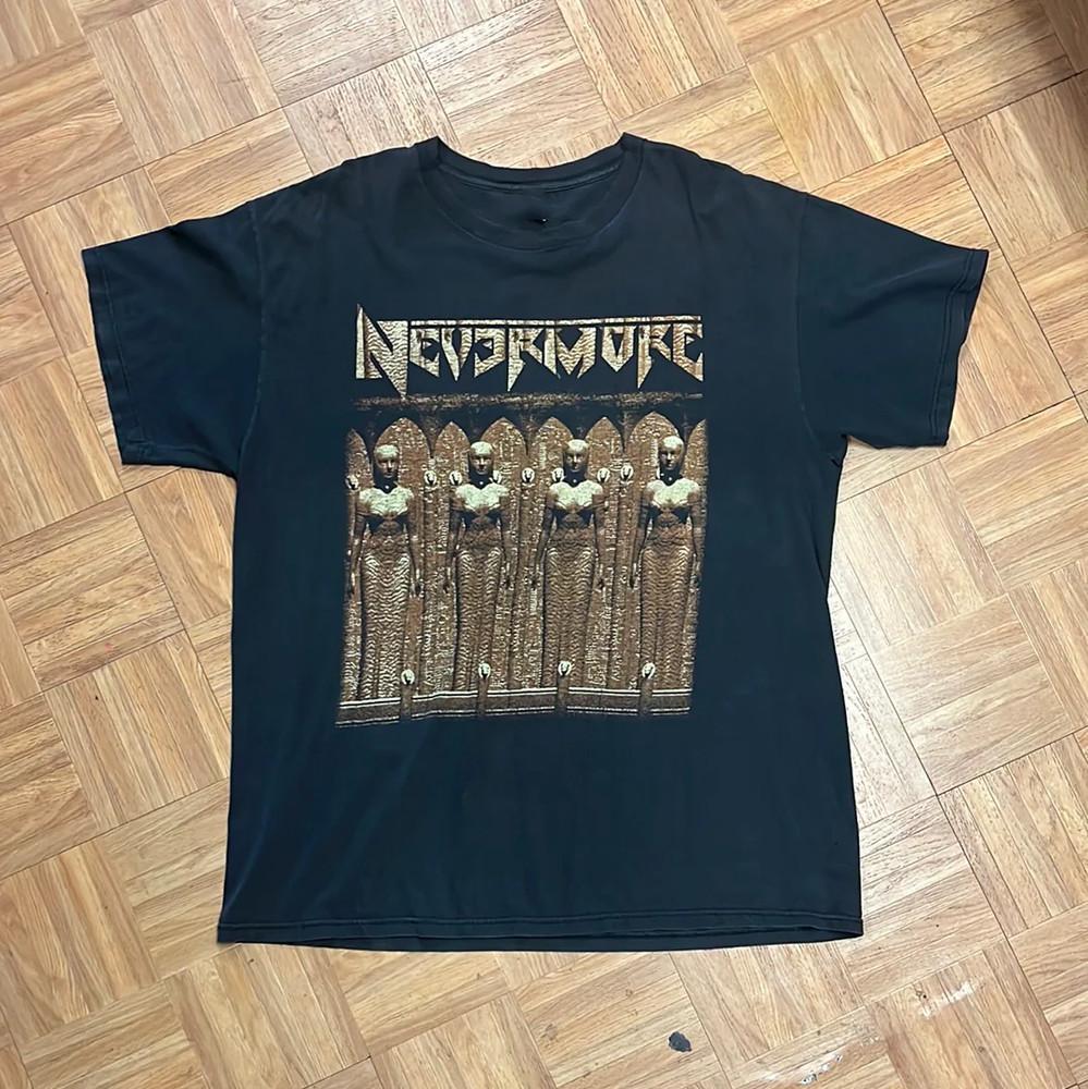 

Vintage Nevermore 039;95 European Tour Black Shirt Unisex Tour S to 5XL EL030 Unisex T-Shirt XXL