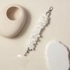 Short Elastic Mobile Phone Lanyard ABS Large Intestine Bag Rope Satin Mobile Phone Strap  Backpack