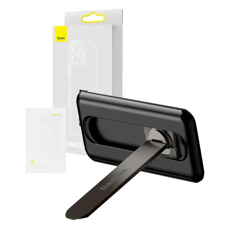 Baseus Foldable Bracket Swivel Holder For Phone (Black)