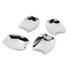 4pcs Side Door Handle Bowl Cover Trim Chrome ABS Fit for Honda Fit Jazz GR 2020‑2021