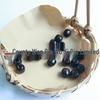 11x12mm & 16x17mm Wooden Beads for Jewelry, Handmade Beading Material with Drawstring Bucket