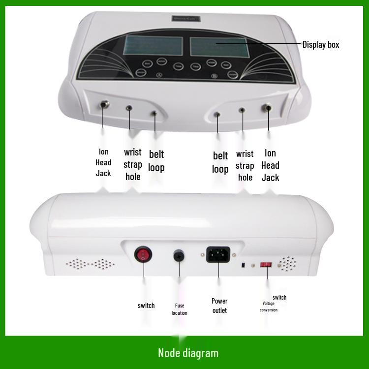 Pingtongyi 8802D Dual-Belt Hydrogen Quantum Foot Bath Device