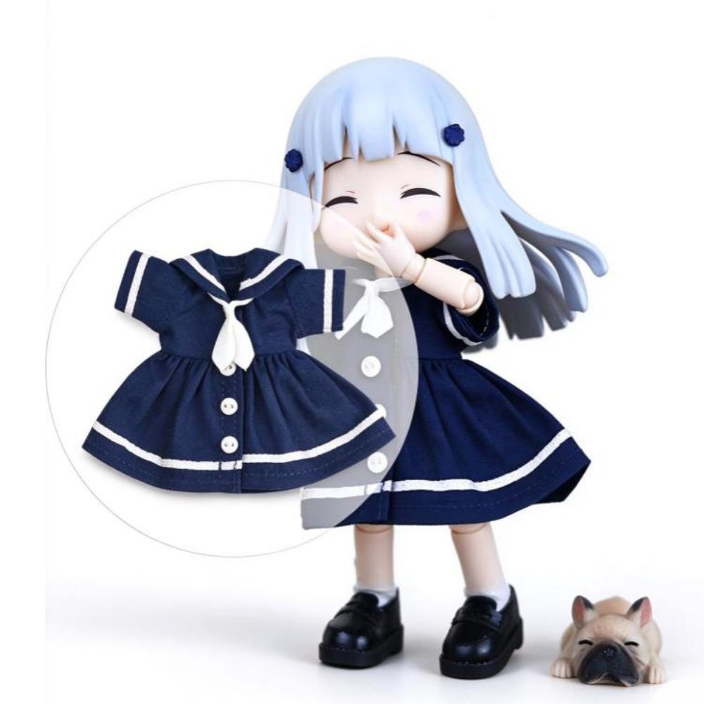 Multicolors JK Pleated Skirt Clothes Cute JK Uniform for OB11 Doll/For 1/12 BJD Doll