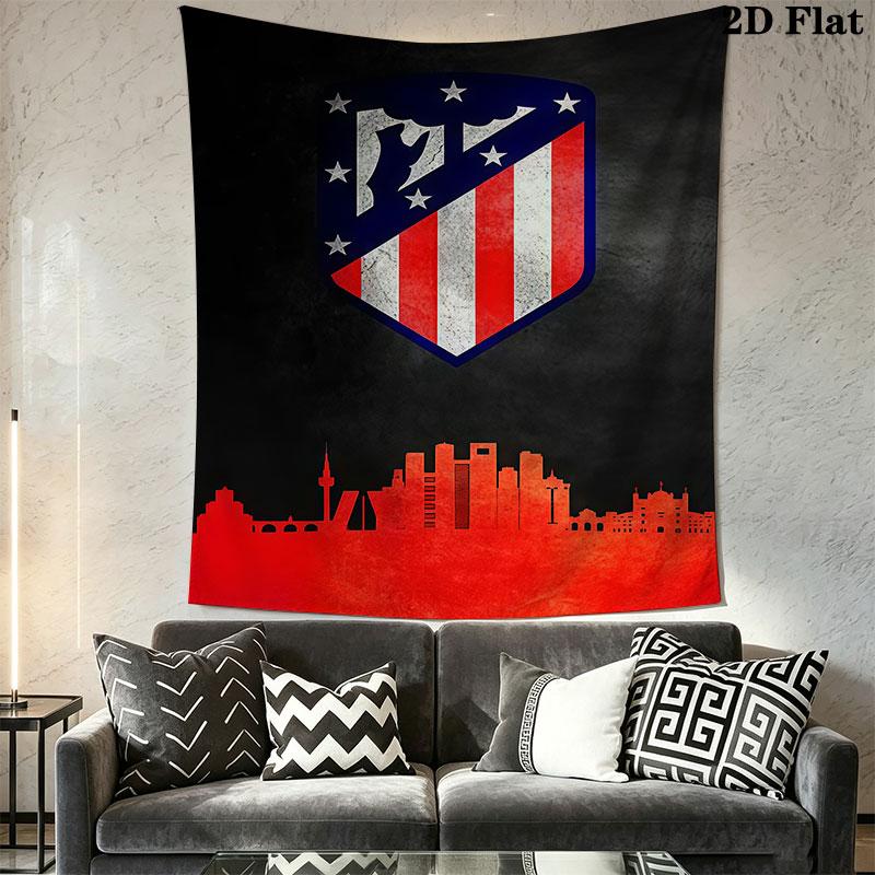 Atleti H Wall Hanging Printed Fabric Blanket Decorative Tapestries for Bedroom Living Room Home Decor