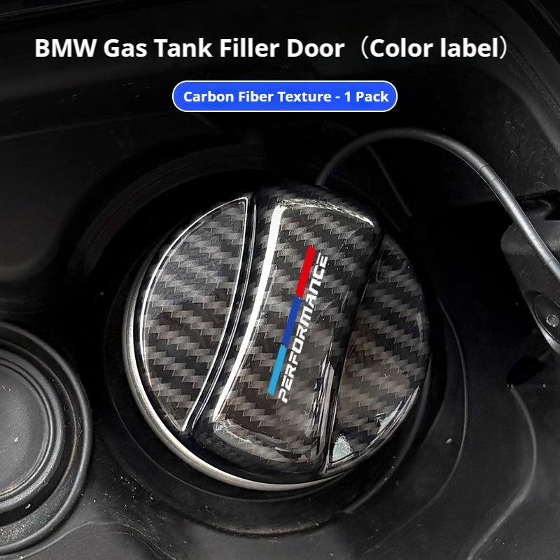 BBKJ7 ABS Carbon Fiber For BMW 5 Series X1 X3 X5 M3 M4 M5 E46 F10 F30 U11 F48 G01 G05 G20 G30 G32 G60 Car Fuel Tank Cap Cover Sticker