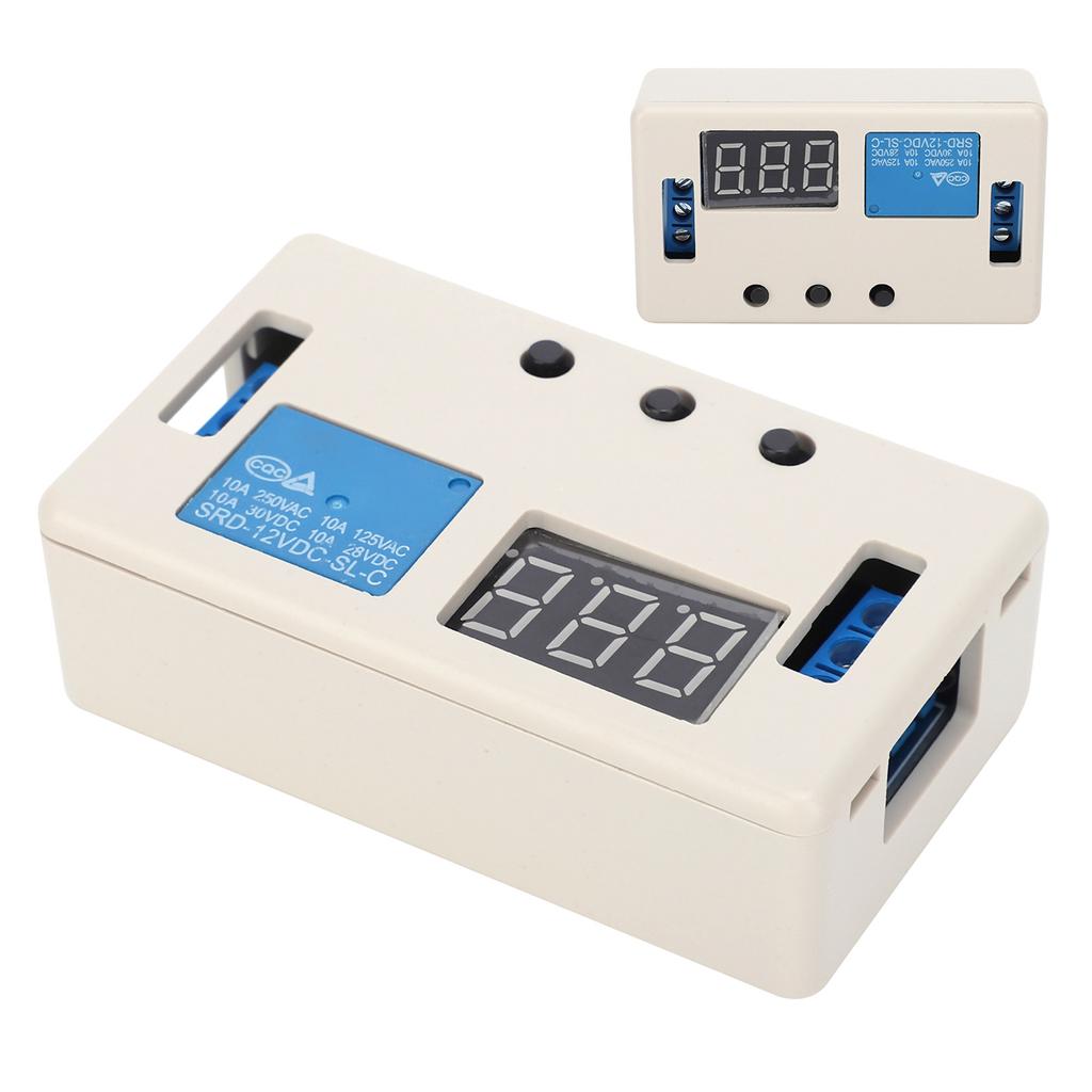 Relais-Timer-Modul Multifunktionales Zeitrelais Steuerschalter Elektronisches Bauelement 12V