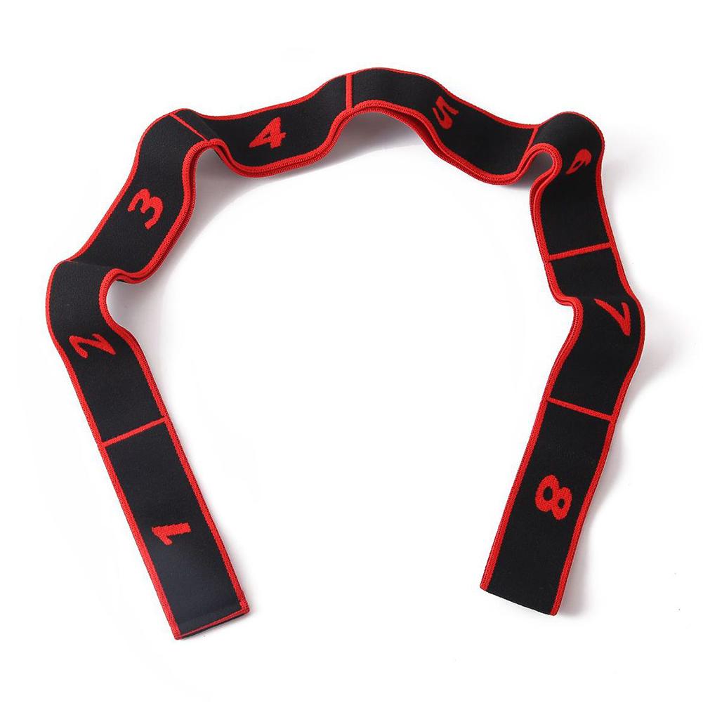 

Yoga Pilates Resistance Band Multi-functional Yoga Stretching Bands Exercise Elastic Band for Stretching and Physical Therapy червоний