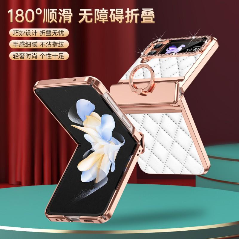 Galaxy Z Flip 4 3 Hülle Vollschutzhülle Mit PC-Schale Kratzfest Sturzsicher Stilvolles Design