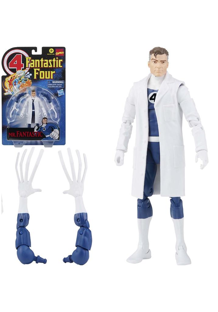 Hasbro - Figurine Marvel Legends - Fantastic 4 Mr Fantastic 15cm - 5010993842520