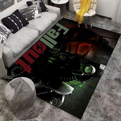 Fallout Themed Carpet Design Suitable As a Non-slip Mat for the Living Room or Bedroom Sofa