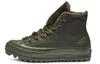 Ctas Lift Ripple Hi Zapatillas de Lona de Caña Alta para Mujer Verde Militar 562425c