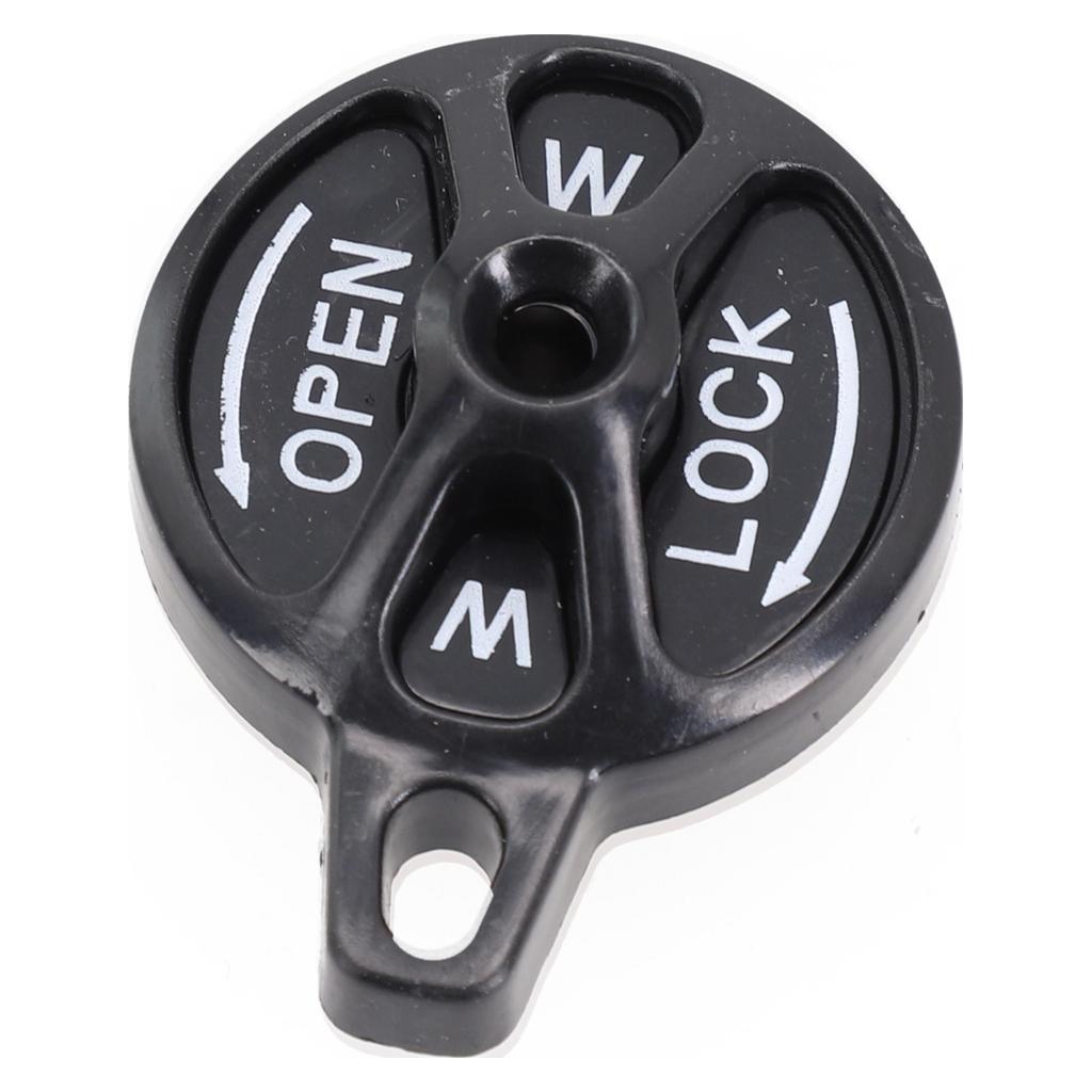 Fork Cap Manual Lockout Assembly Kit Bike Fork Lock Cap