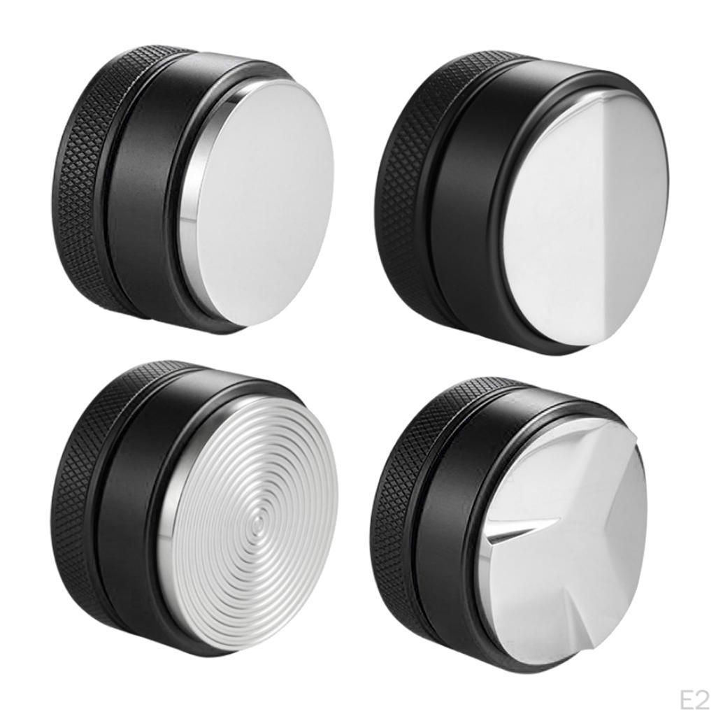 58 Distributor Tamper, Coffee Leveler, Adjustable Depth - Professional Espresso Hand Tampers