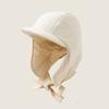 Men and Women's Bomber Hats Winter Korean Version New Ski Cold Cycling Thickened Warm Ear Protection Straps Pullover Caps