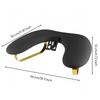 U-Shaped Nail Hand Rest Ergonomic with Metal Frame Manicure