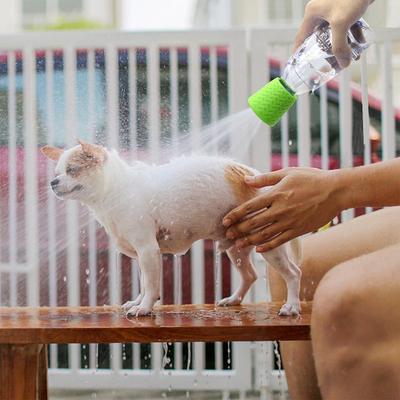 Portable Silicone Pet Shower Head for Outdoor Cleaning