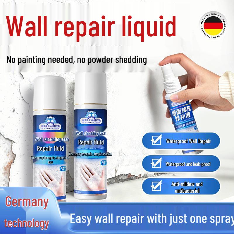 All-in-One Wall Repair Spray: Fix Peeling, Flaking, and Mold Quickly and Easily