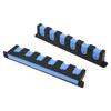 Wall Mounted Fishing Rod Rack Chemical Resistant Vertical 6 Fishing Rod Holder with 4 Screws