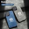 BQZTMO1 New Suede Phone Cover All-inclusive Protector Case For Nissan Logo for iPhone 11 12 13 14 15 16 17 Pro X XR XS Max Mini 7 8 Plus