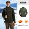 JEEP Windproof Thermal Fleece Half-Zip Jacket