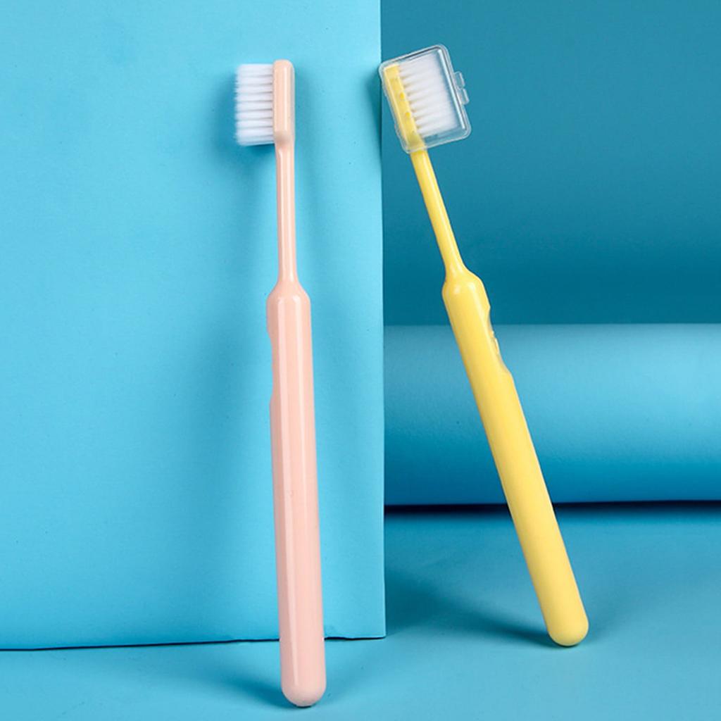 3pcs/box-Compact-Head Soft Bristle Toothbrushes for Deep Cleaning - Gentle on Gums and Teeth,Ideal for Daily Oral Care at Home